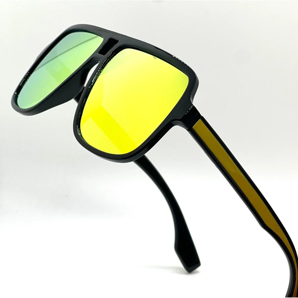 Sports Premium Reflective Flash Full Mirror Mens Women Sunglasses‎ Worker Shades